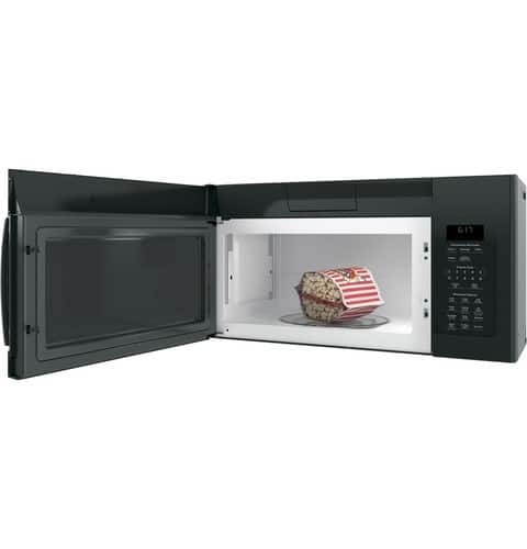 GE - 1.7 Cu. Ft. Over-the-Range Microwave - Black - Alt_View_Standard_17