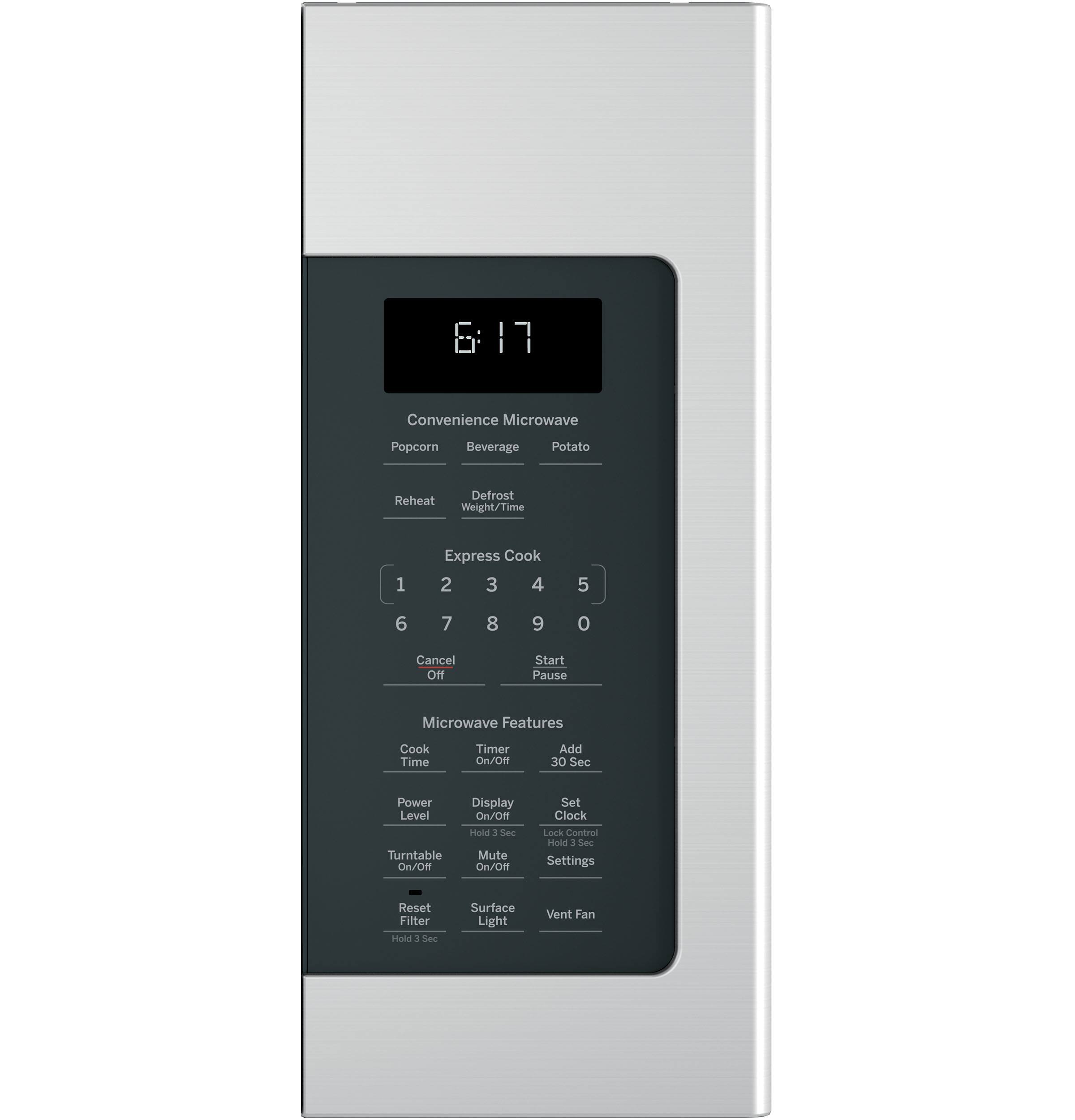 GE - 1.7 Cu. Ft. Over-the-Range Microwave with Sensor Cooking - Stainless steel - Alt_View_Standard_11