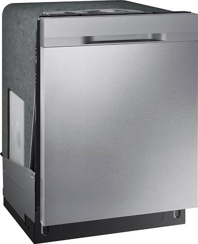 Samsung - StormWash™ 24" Top Control Built-In Dishwasher - Stainless steel - Angle_Standard