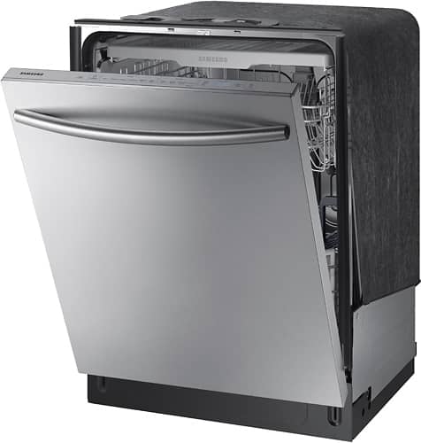 Samsung - StormWash™, 3rd Rack, 24" Top Control Built-In Dishwasher - Stainless steel - Alt_View_Standard_11