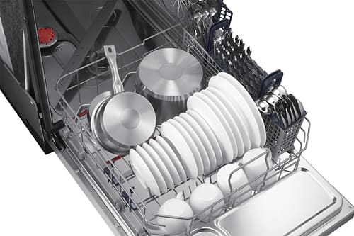 Samsung - StormWash™, 3rd Rack, 24" Top Control Built-In Dishwasher - Stainless steel - Alt_View_Standard_13