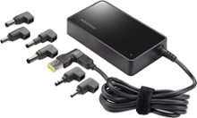 Insignia - 65W Charger for Select Ultrabooks - Black