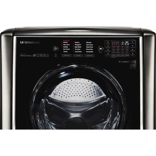 Lg Signature Cu Ft Cycle Front Load Smart Wi Fi Washer With