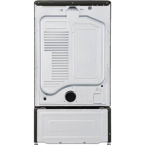 LG - SIGNATURE 9.0 Cu. Ft. 14-Cycle Smart Wi-Fi Electric Dryer with TurboSteam - Black stainless steel - Alt_View_Standard_17