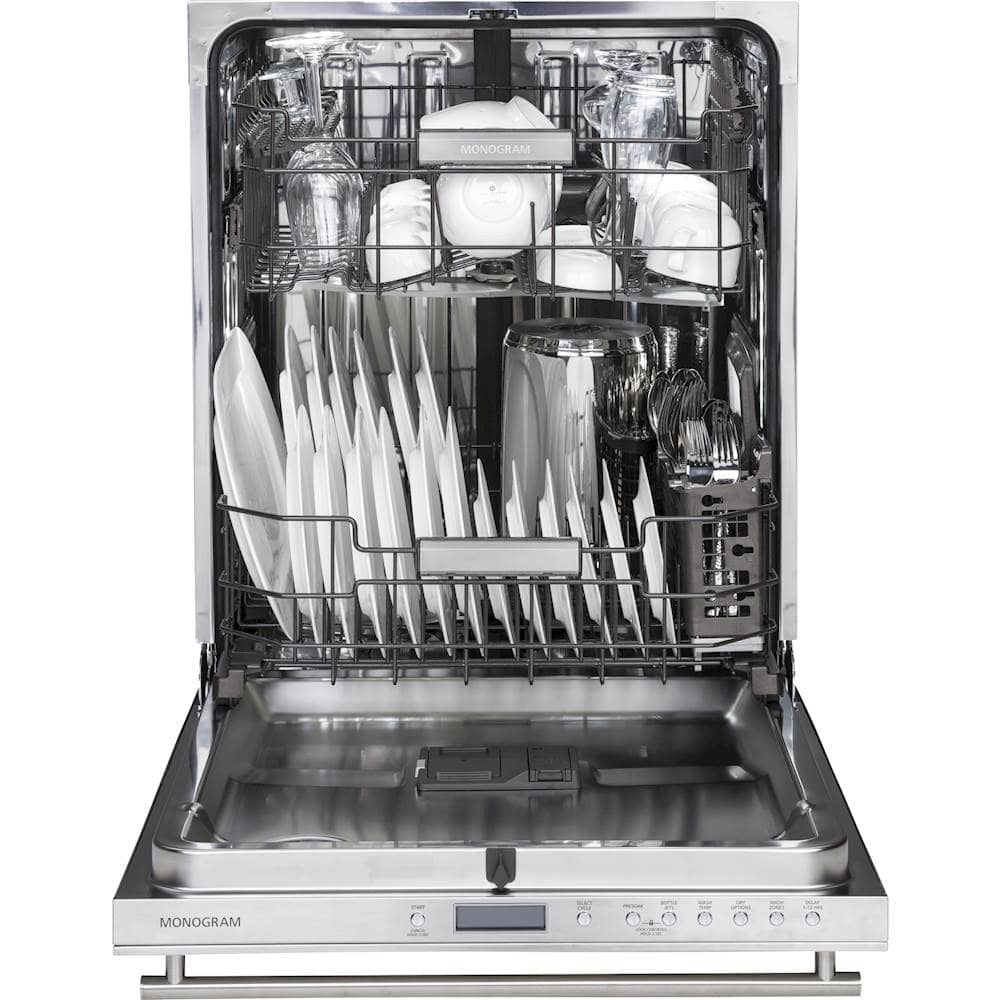 Monogram - 24" Built-In Dishwasher - Stainless steel - Alt_View_Standard_12