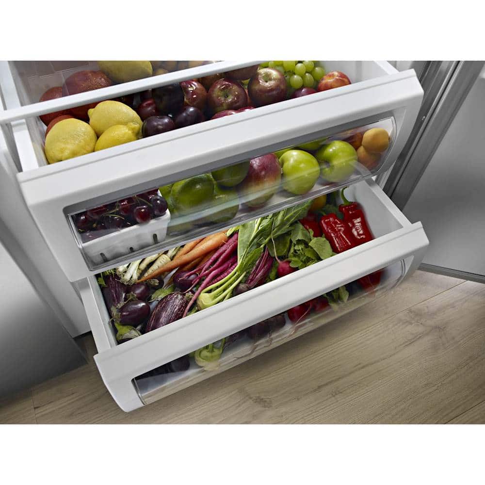 KitchenAid - 29.5 Cu. Ft. Side-by-Side Built-In Refrigerator - Stainless steel - Alt_View_Standard_12