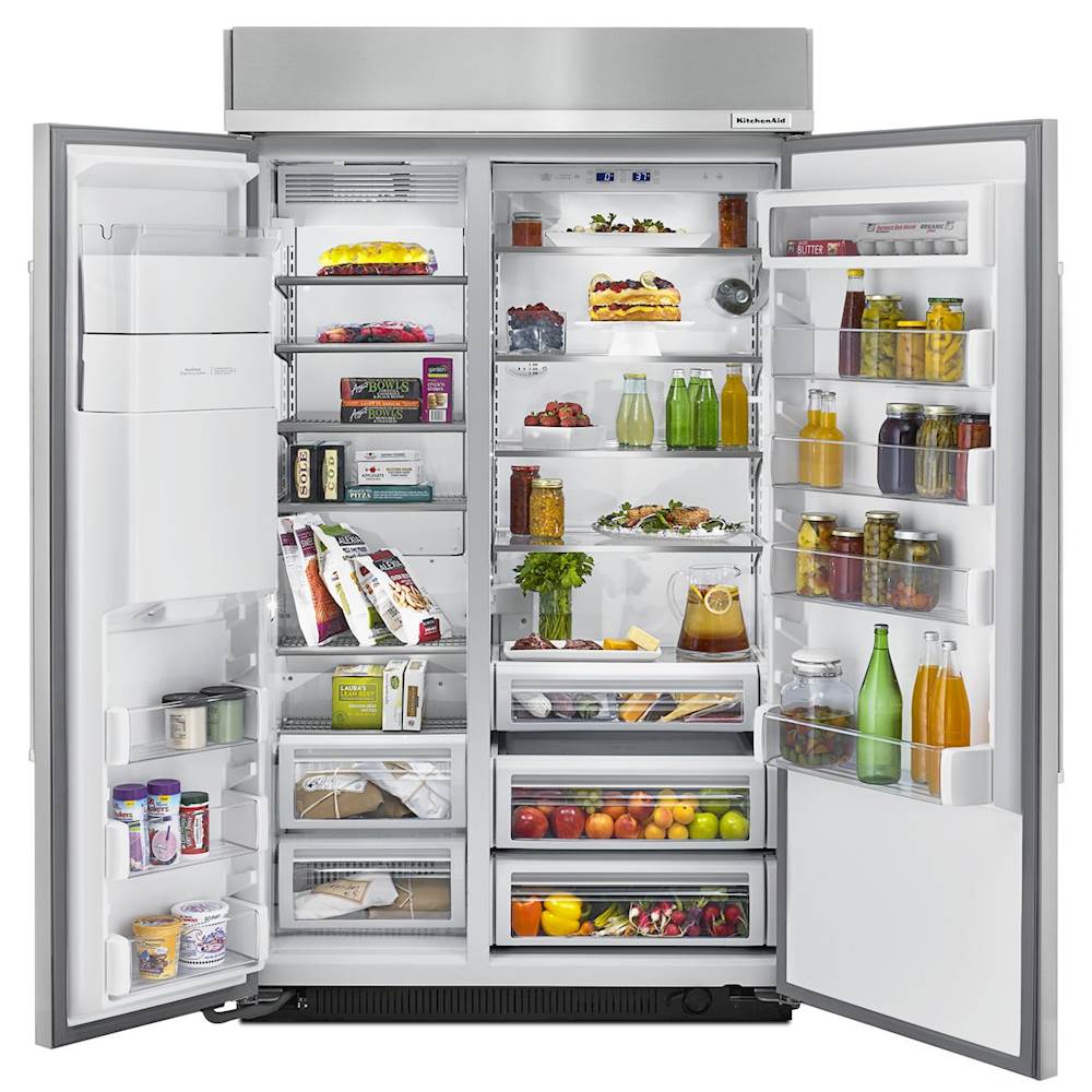 KitchenAid 29.5 Cu. Ft. SidebySide BuiltIn Refrigerator