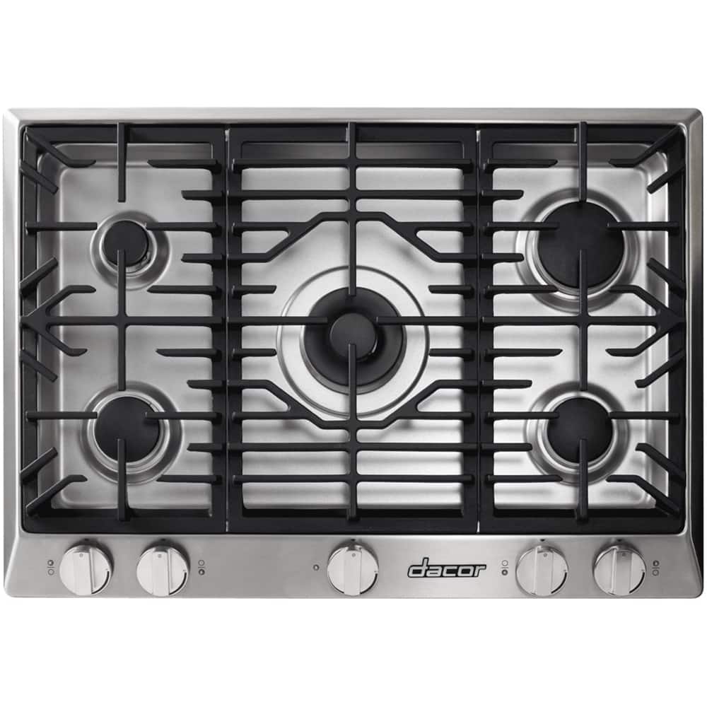 Dacor - Renaissance 30" Gas Cooktop - Stainless steel - Angle_Zoom