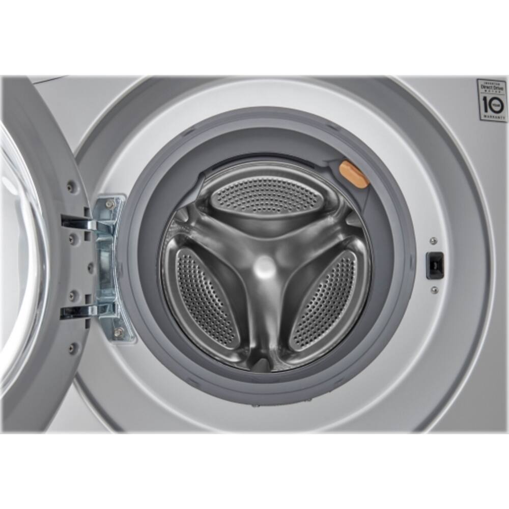 LG - 2.3 Cu. Ft. 14-Cycle Compact Front-Loading Washer and ...