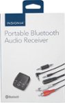 Insignia - Portable Bluetooth Audio Receiver - Black