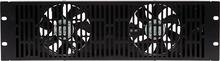 Sanus - Foundations Component Series 3U Ultraquiet Fan - Black