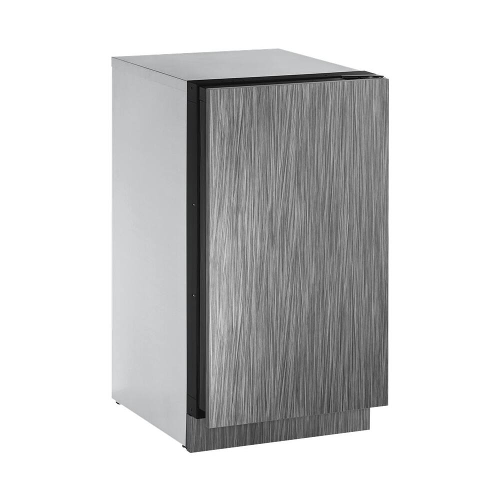 U-Line - 2000 Series 3.4 Cu. Ft. Compact Refrigerator - Silver - Angle_Zoom