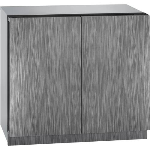 U-Line - Modular 3000 Series 62-Bottle Built-In Wine Cooler - Silver - Angle_Standard