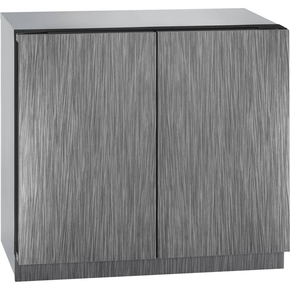 U-Line - Modular 3000 Series 62-Bottle Built-In Wine Cooler - Silver - Angle_Zoom