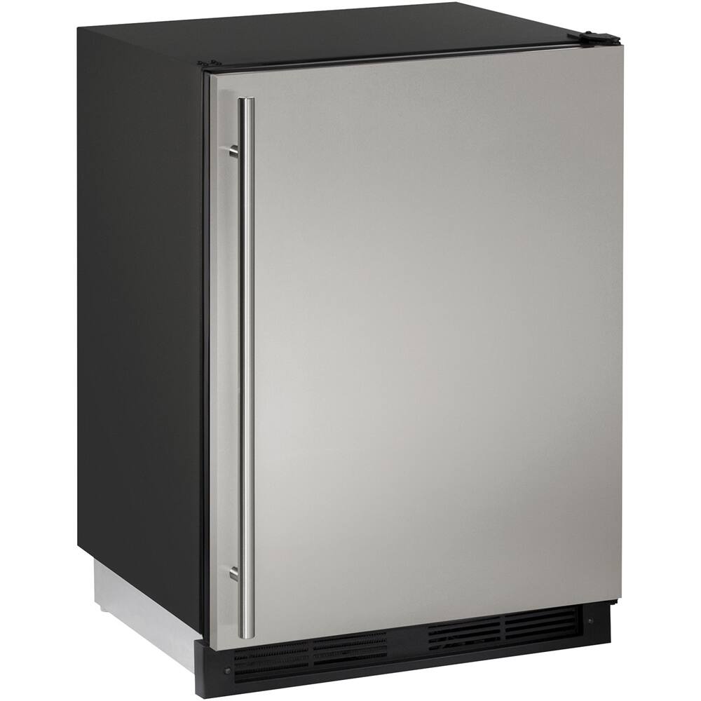 U-Line - Combo 1000 Series 5.7 Cu. Ft. Built-In Compact Refrigerator - Stainless solid - Angle_Zoom