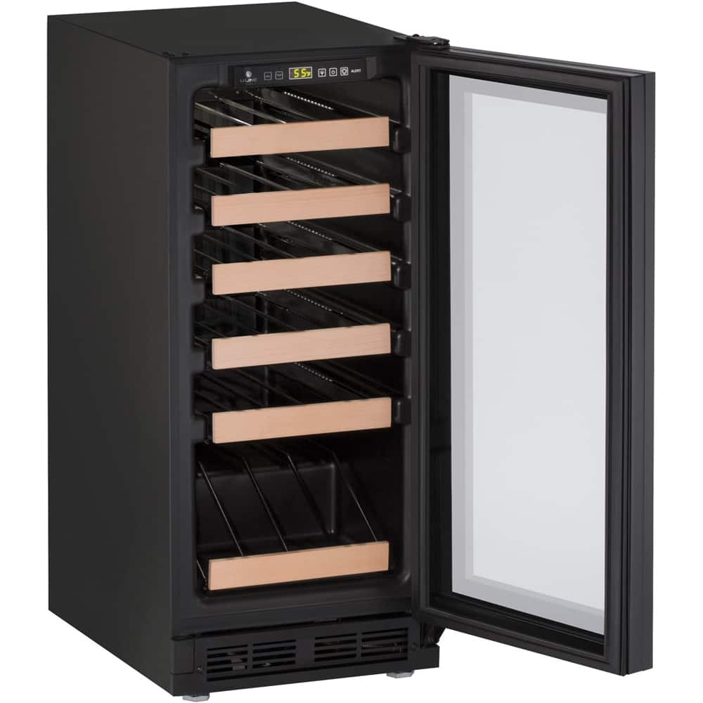 U-Line - Wine Captain 24-Bottle Wine Cooler - Silver - Alt_View_Standard_11