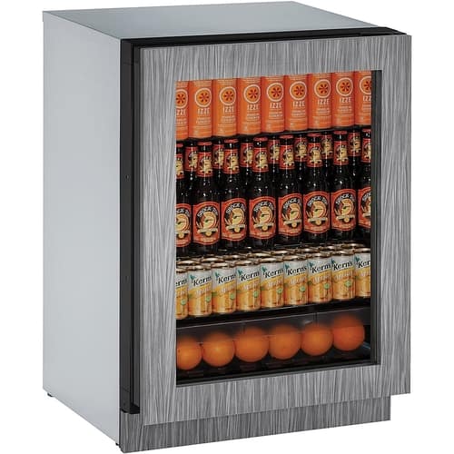 U-Line - Modular 3000 Series 4.9 Cu. Ft. Built-In Compact Refrigerator - Stainless - Angle_Standard