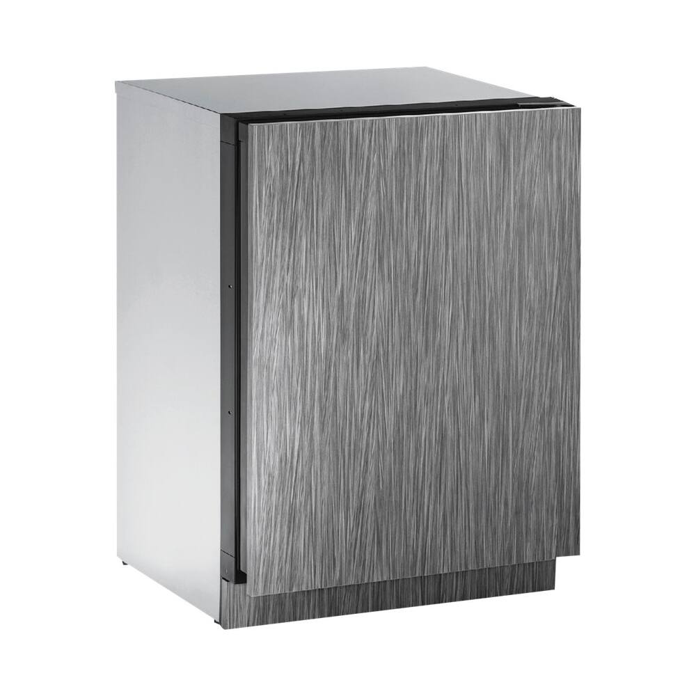 U-Line - Modular 3000 Series 4.5 Cu. Ft. Built-In Compact Refrigerator - Silver - Angle_Standard