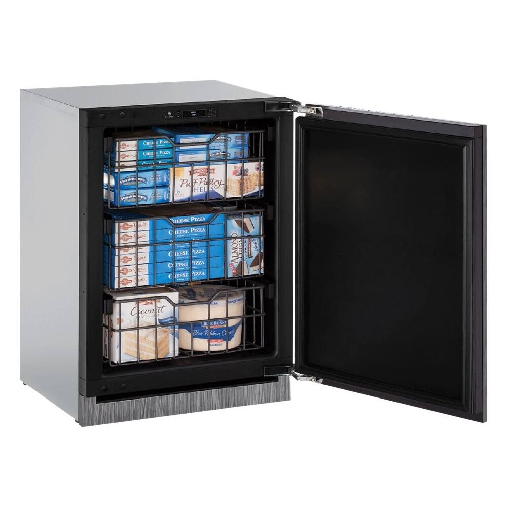 U-Line - Modular 3000 Series 4.5 Cu. Ft. Built-In Compact Refrigerator - Silver - Alt_View_Standard_11