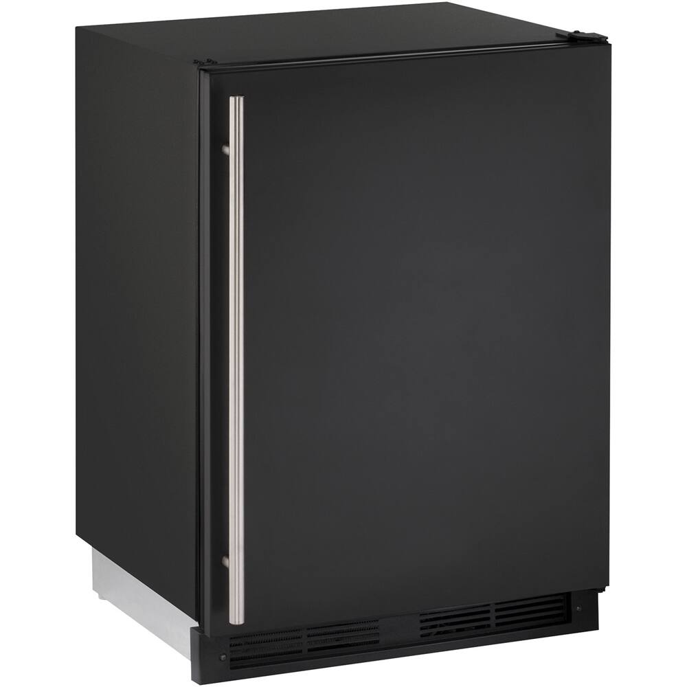 U-Line - Combo 1000 Series 5.7 Cu. Ft. Built-In Compact Refrigerator - Black - Angle_Zoom