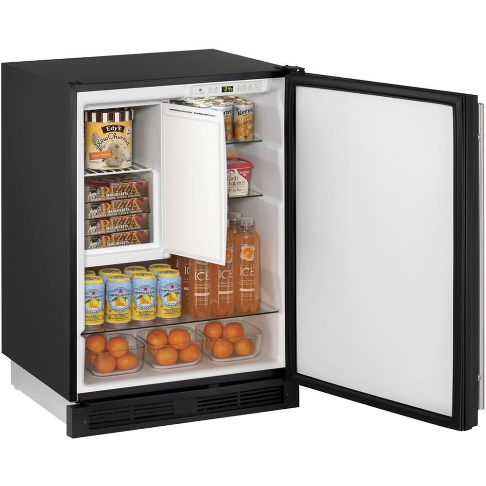 U-Line - Combo 1000 Series 5.7 Cu. Ft. Built-In Compact Refrigerator - Black - Alt_View_Standard_11