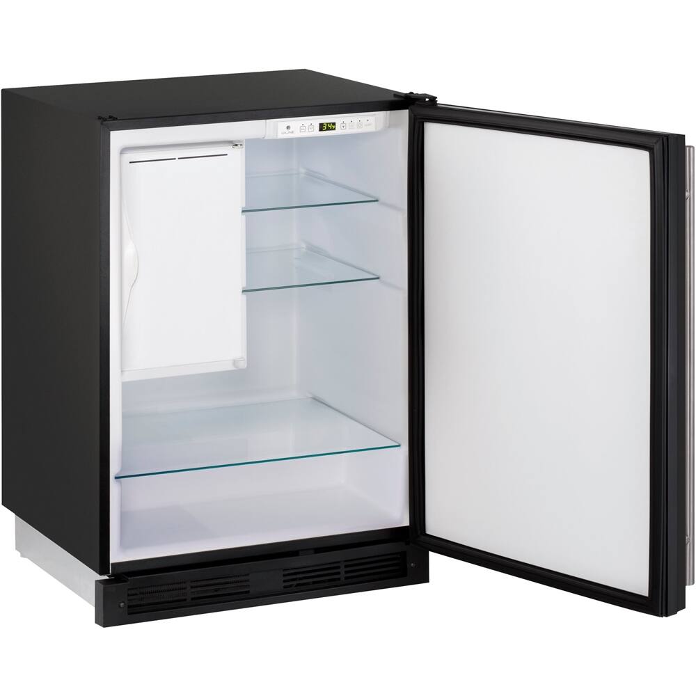U-Line - Combo 1000 Series 4.2 Cu. Ft. Built-In Compact Refrigerator - Black - Alt_View_Standard_11