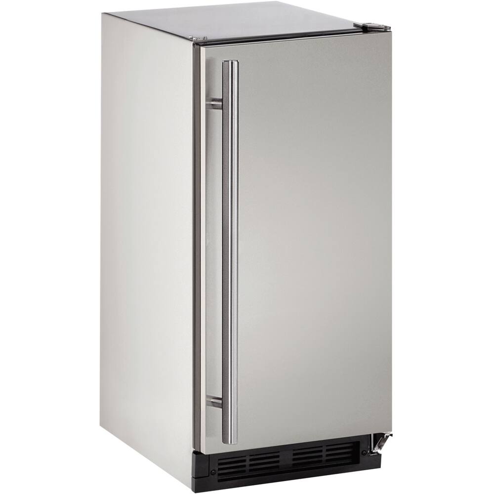 U-Line - Outdoor Series 2.9 Cu. Ft. Compact Refrigerator - Stainless solid - Angle_Zoom