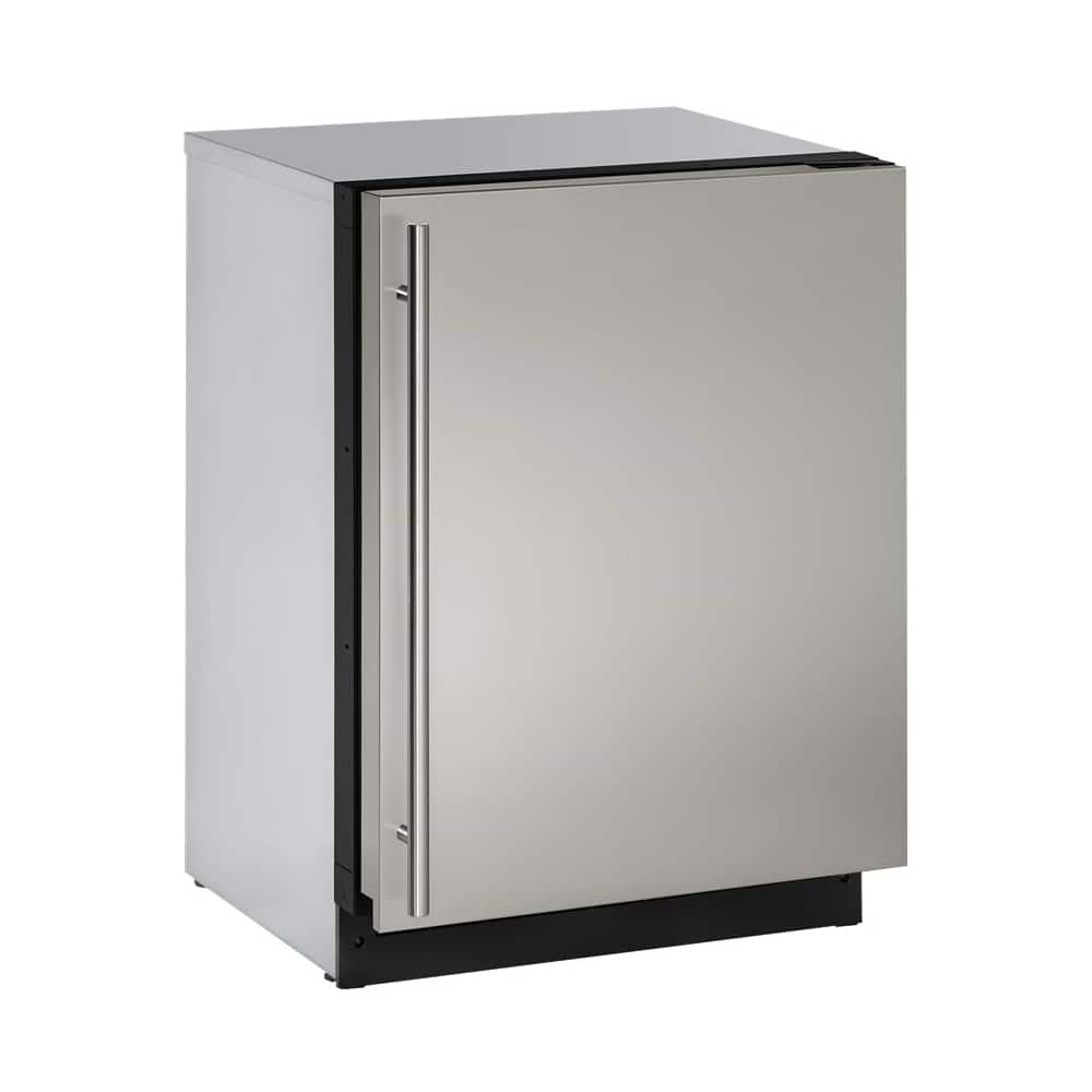 U-Line - Modular 3000 Series 4.9 Cu. Ft. Built-In Compact Refrigerator - Stainless steel - Angle_Zoom