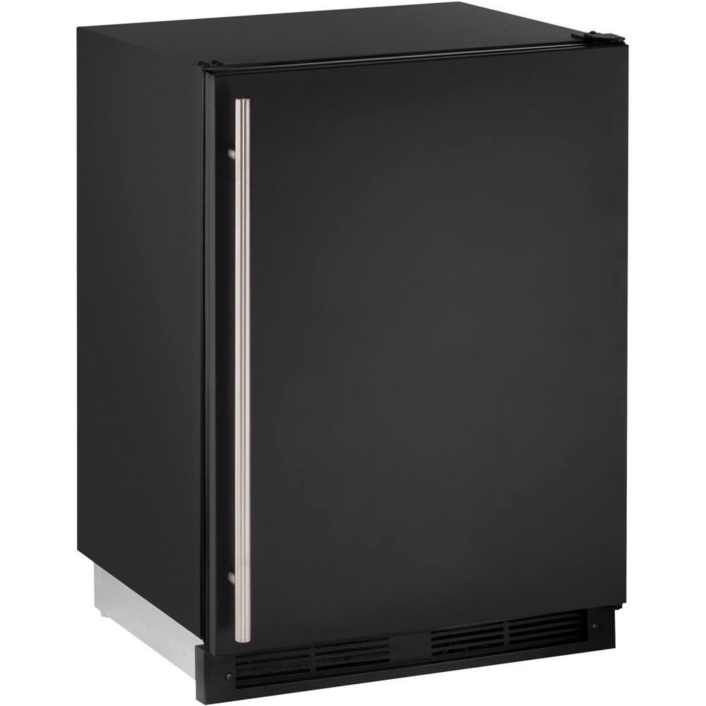 U-Line - 1000 Series 5.2 Cu. Ft. Built-In Compact Refrigerator - Black - Angle_Zoom