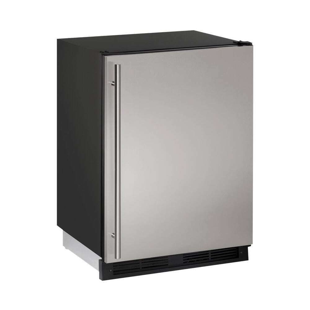 U-Line - 1000 Series 5.2 Cu. Ft. Built-In Compact Refrigerator - Stainless - Angle_Standard