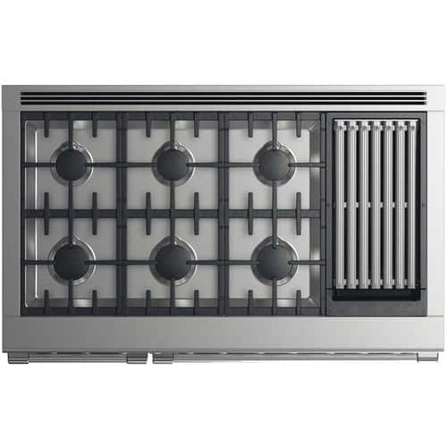 DCS - 7.7 Cu. Ft. Freestanding Double Oven Gas Convection Range - Stainless steel - Alt_View_Standard_11