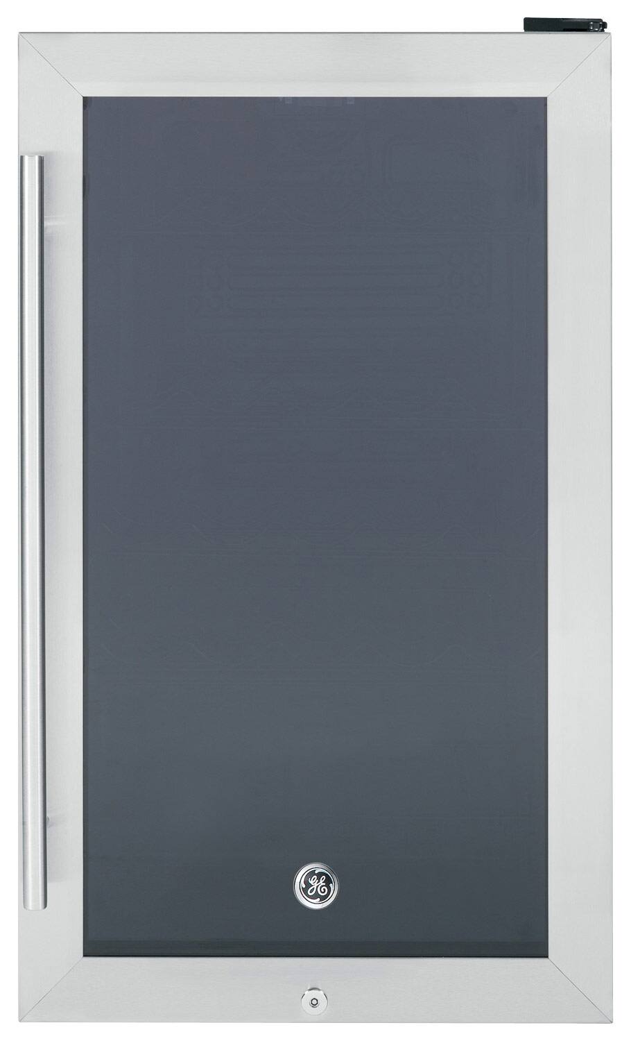 GE - 30-Bottle Wine Center - Stainless steel
