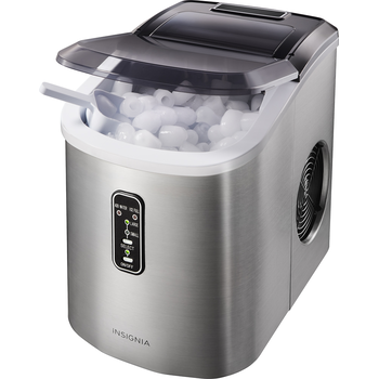 26 Lb Portable Ice Maker Stainless Steel