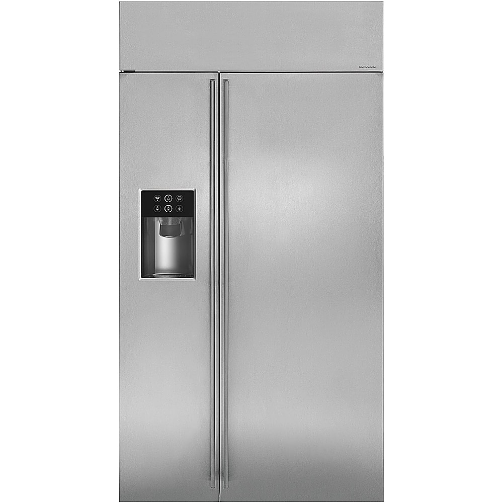 Monogram 25.5 Cu. Ft. SidebySide BuiltIn Refrigerator Stainless