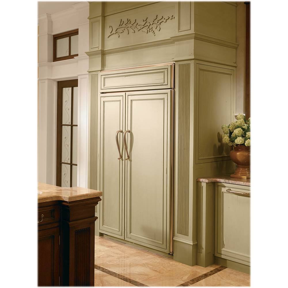Monogram - 29.9 Cu. Ft. Side-by-Side Built-In Refrigerator - White - Alt_View_Standard_17
