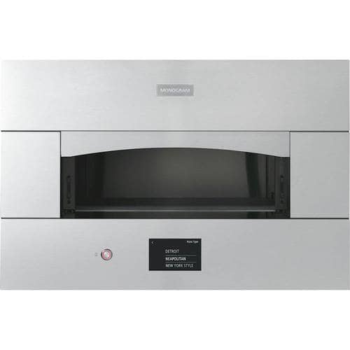 Monogram - 29.8" Built-In Single Electric Wall Oven - Stainless steel - Front_Standard