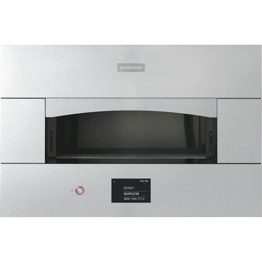 Monogram - 29.8" Built-In Single Electric Wall Oven - Stainless steel - Front_Zoom