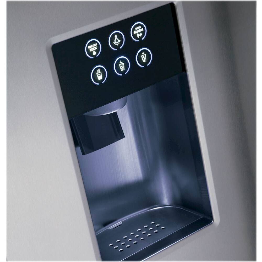 Monogram - 25.5 Cu. Ft. Side-by-Side Built-In Refrigerator - Custom Panel Ready - Alt_View_Standard_17
