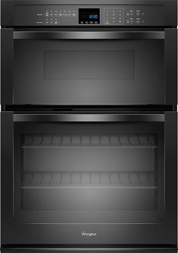 Wall Oven Microwave Combos Pacific S Whirlpool 27 Single Electric Wall Oven With Built In Microwave Black