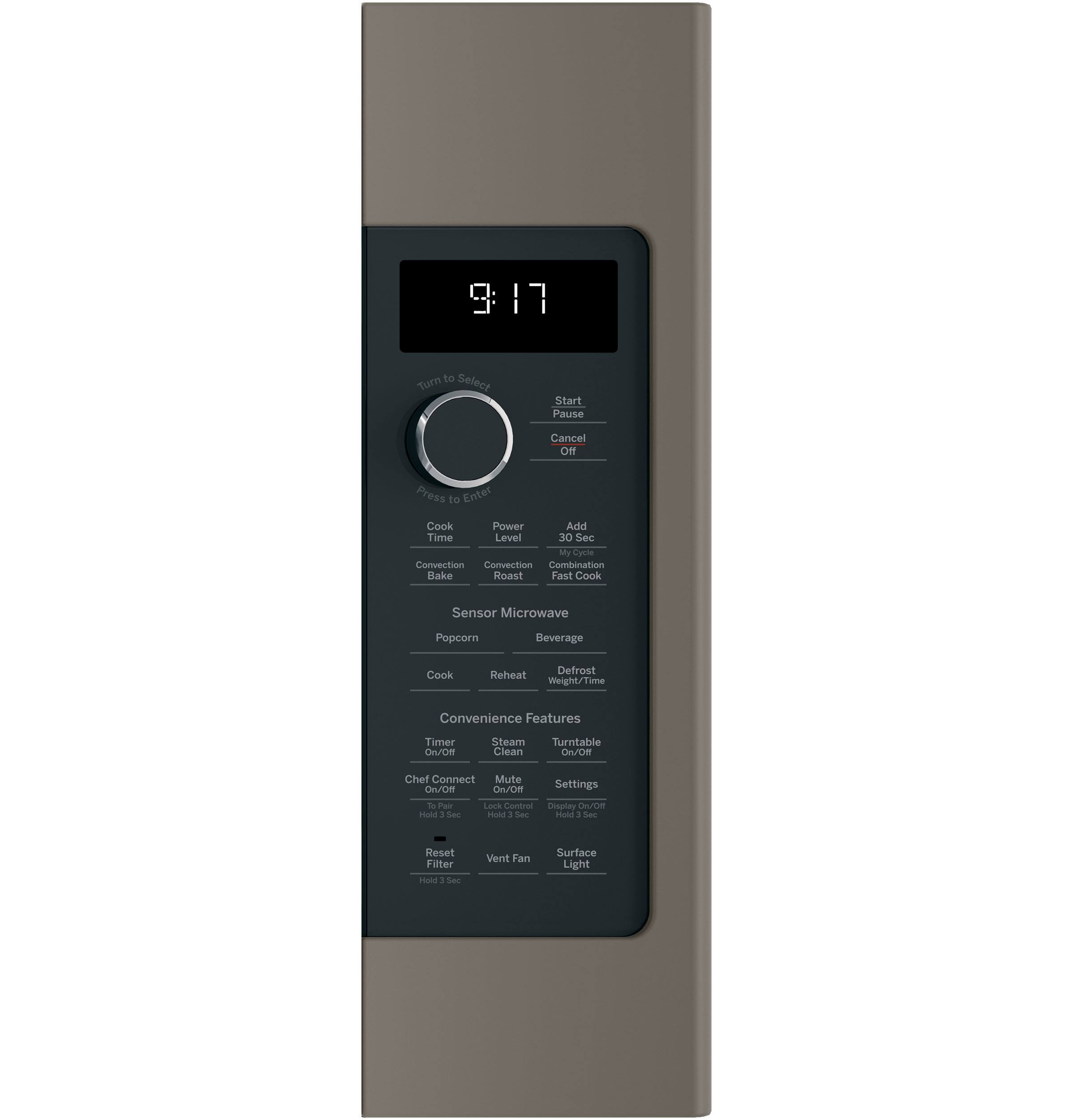 GE - 1.7 Cu. Ft. Convection Over-the-Range Microwave with Sensor Cooking - Slate - Alt_View_Standard_11