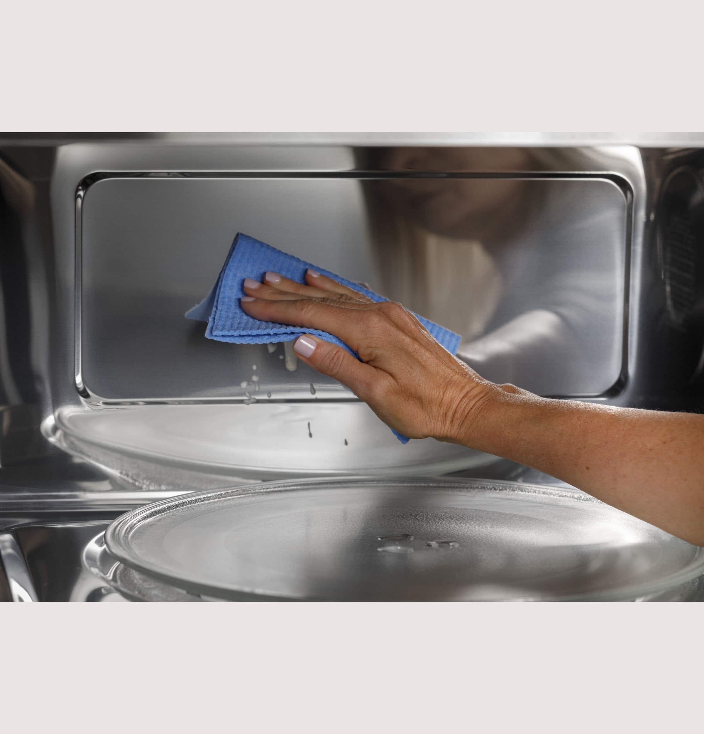 GE - 1.7 Cu. Ft. Convection Over-the-Range Microwave with Sensor Cooking - Slate - Alt_View_Standard_16
