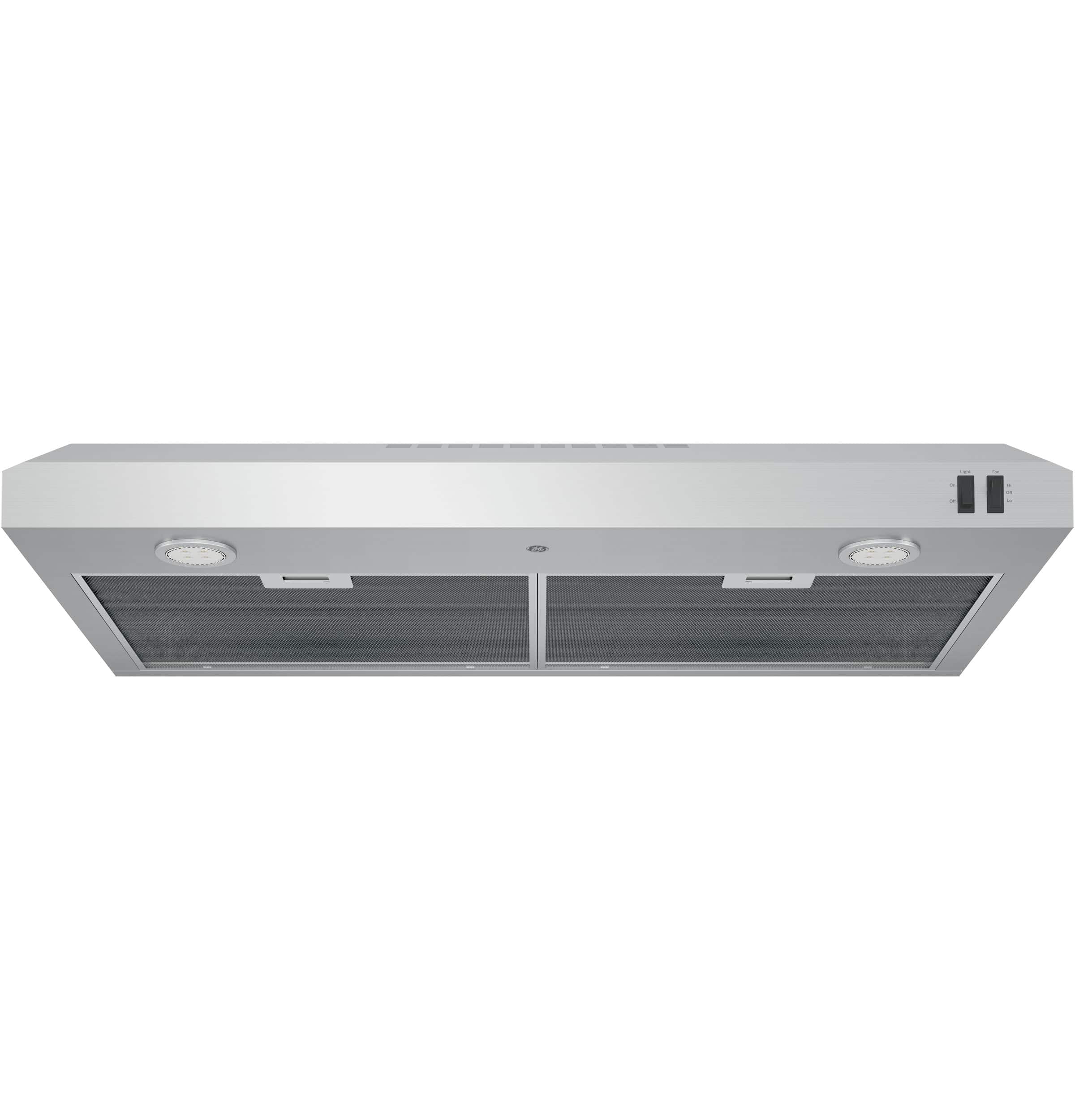 GE - 36" Convertible Range Hood - Stainless steel - Alt_View_Standard_12