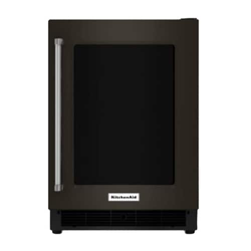 KitchenAid 5.0 Cu. Ft. Mini Fridge Black stainless steel at Pacific