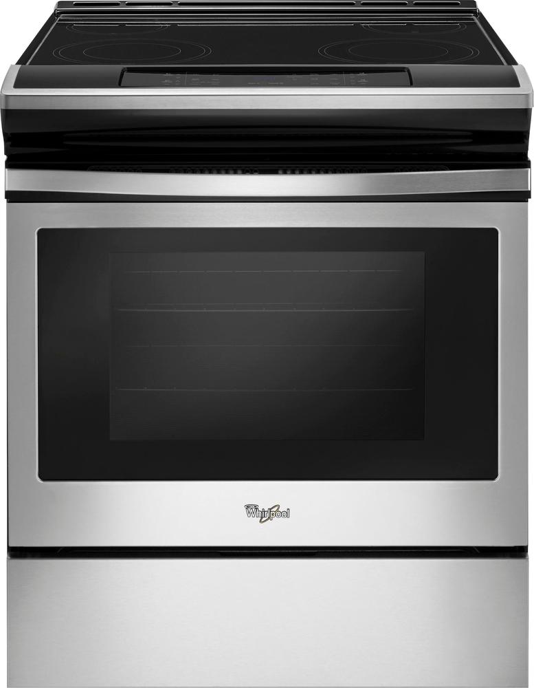 Whirlpool 4 8 Cu Ft Self Cleaning Slide In Electric Range   5579264 Sd 