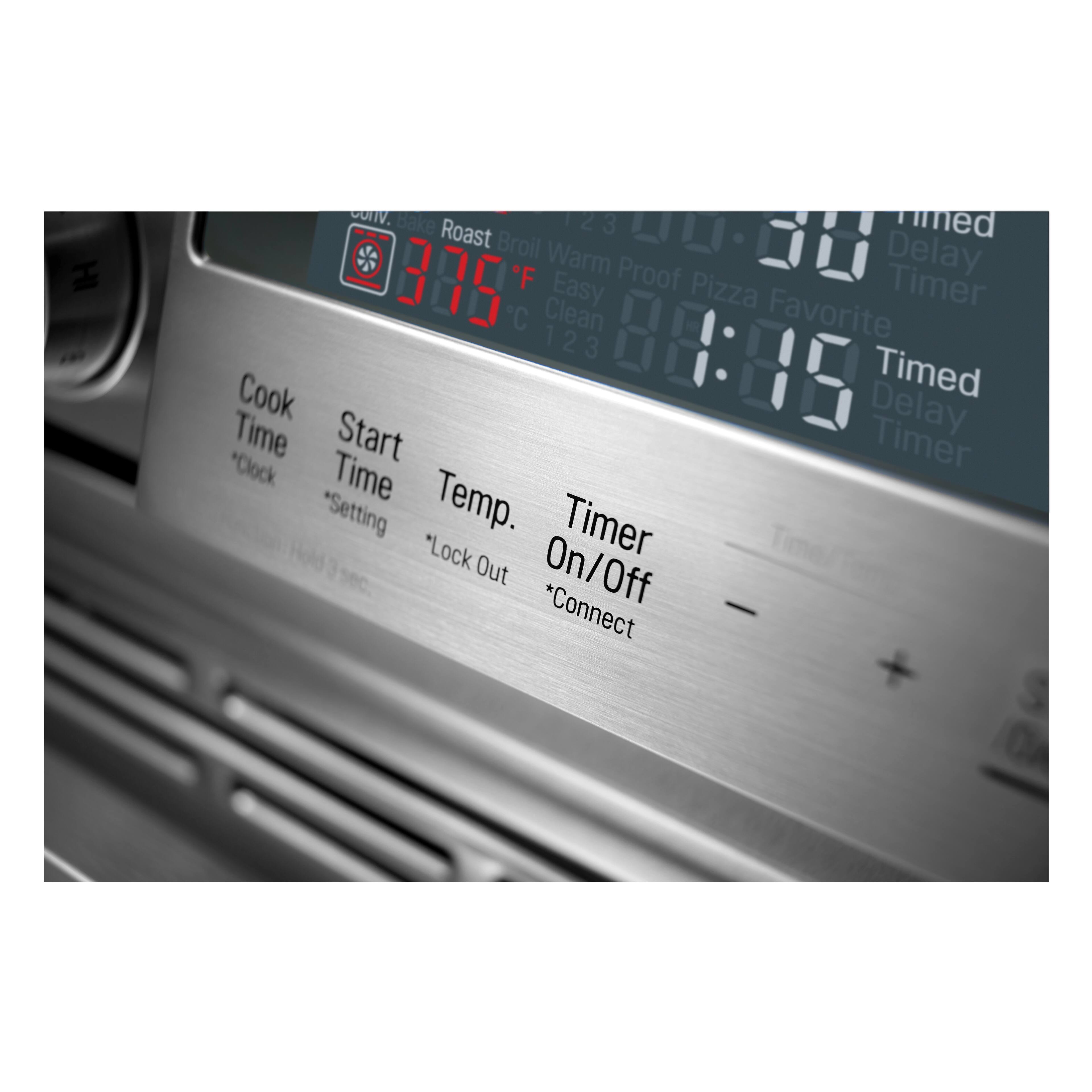 LG SIGNATURE 7.3 Cu. Ft. SelfCleaning SlideIn Double Oven Dual Fuel