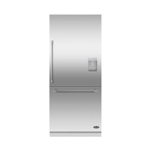 DCS - ActiveSmart 16.8 Cu. Ft. Bottom-Freezer Built-In Refrigerator - Silver - Front_Standard