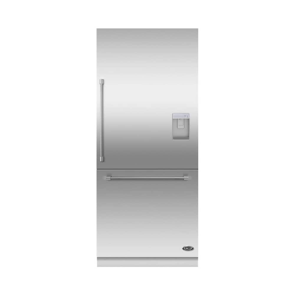 DCS - ActiveSmart 16.8 Cu. Ft. Bottom-Freezer Built-In Refrigerator - Silver - Front_Zoom