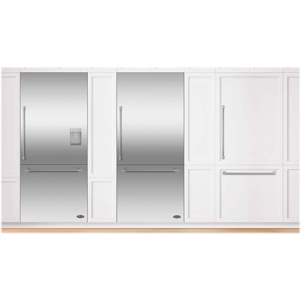 DCS - ActiveSmart 16.8 Cu. Ft. Bottom-Freezer Built-In Refrigerator - Silver - Alt_View_Standard_11