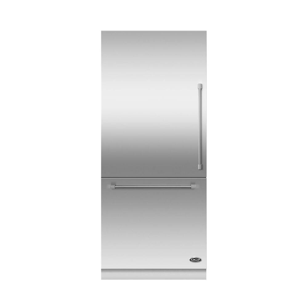 DCS - ActiveSmart 16.8 Cu. Ft. Bottom-Freezer Built-In Refrigerator - Silver - Front_Zoom