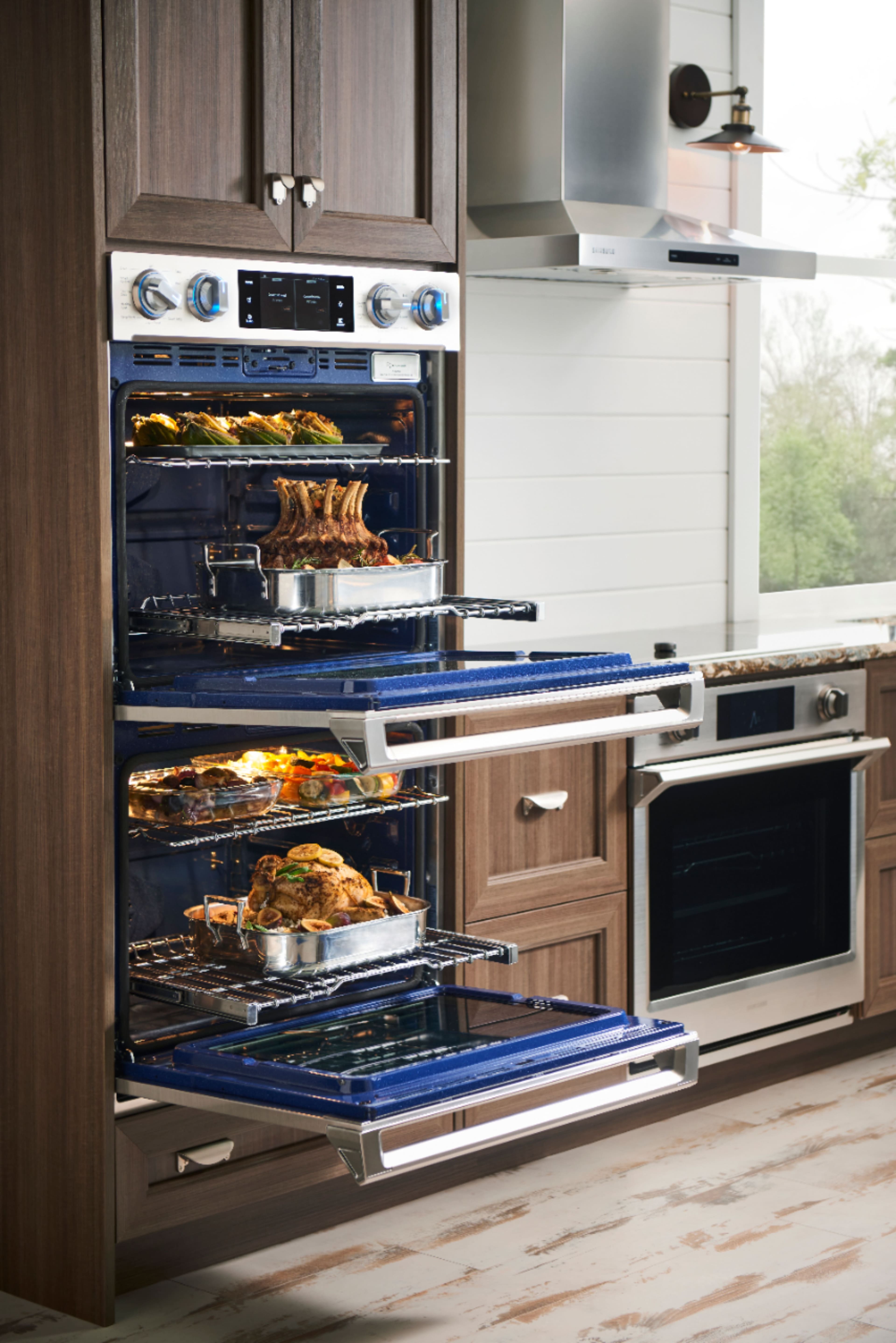 Samsung - 30" Double Wall Oven - Stainless steel - Alt_View_Standard_15